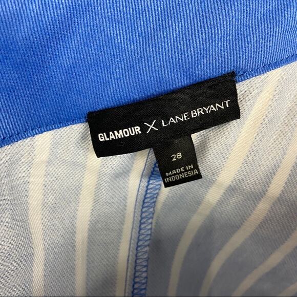 Glamour X Lane Bryant | One Shoulder Striped Dress - Picture 7 of 10